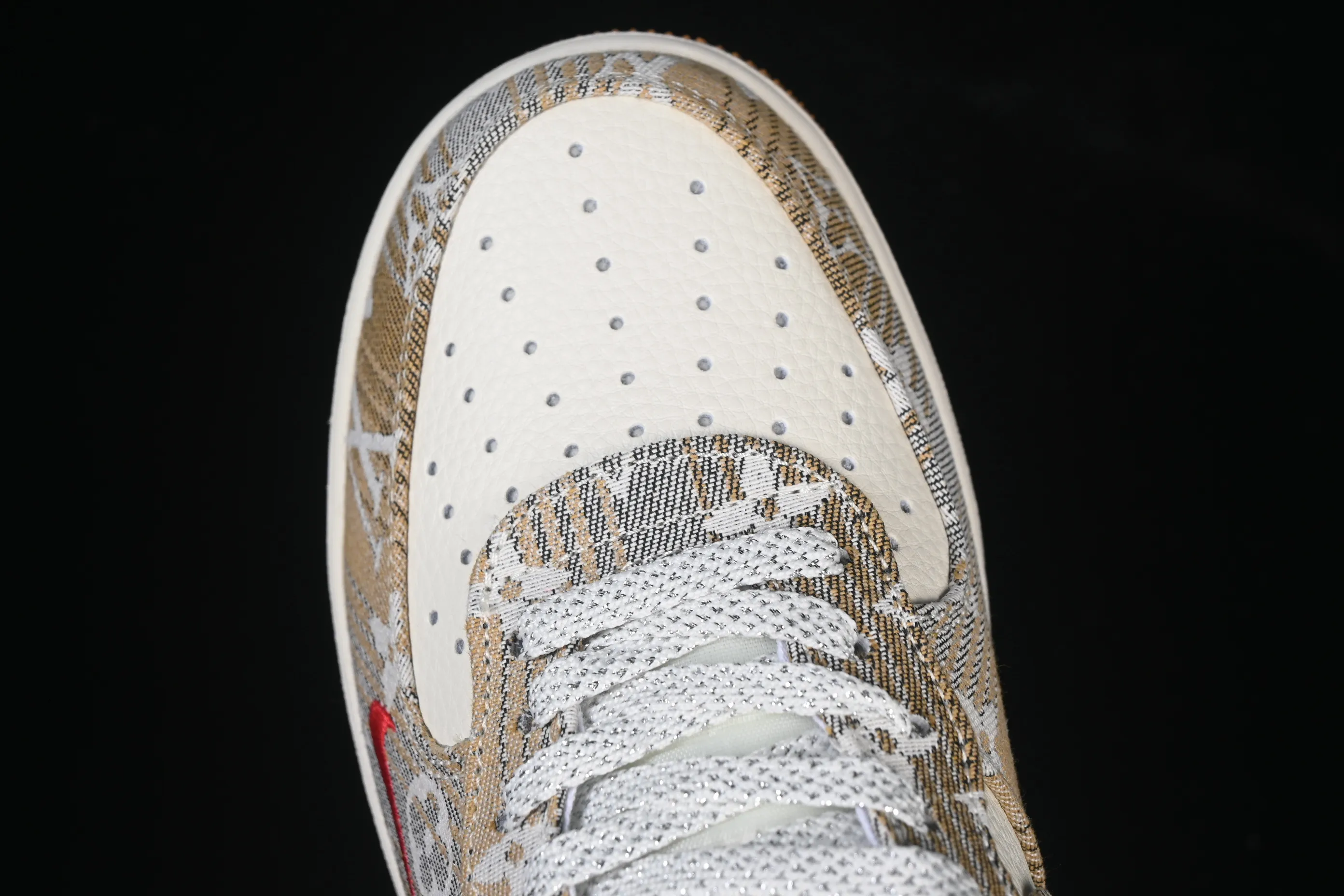 All categories Nk Air Force 1 Air Force series Nk Air Force 1 Low Air Force low-top Nike Air Force 1'07 Low LV joint gray brown floral cloth Air Force 1 low-top casual sneakers DF0188-076